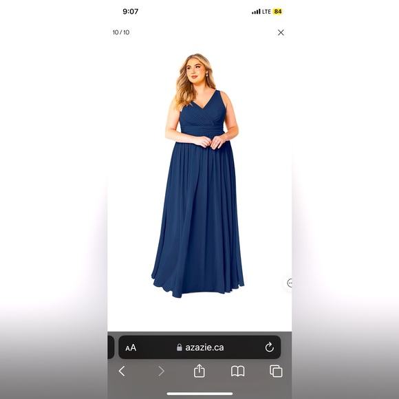 AZAZIE KORA
A-Line Convertible Chiffon Floor-Length Dress Pine - Picture 1 of 10